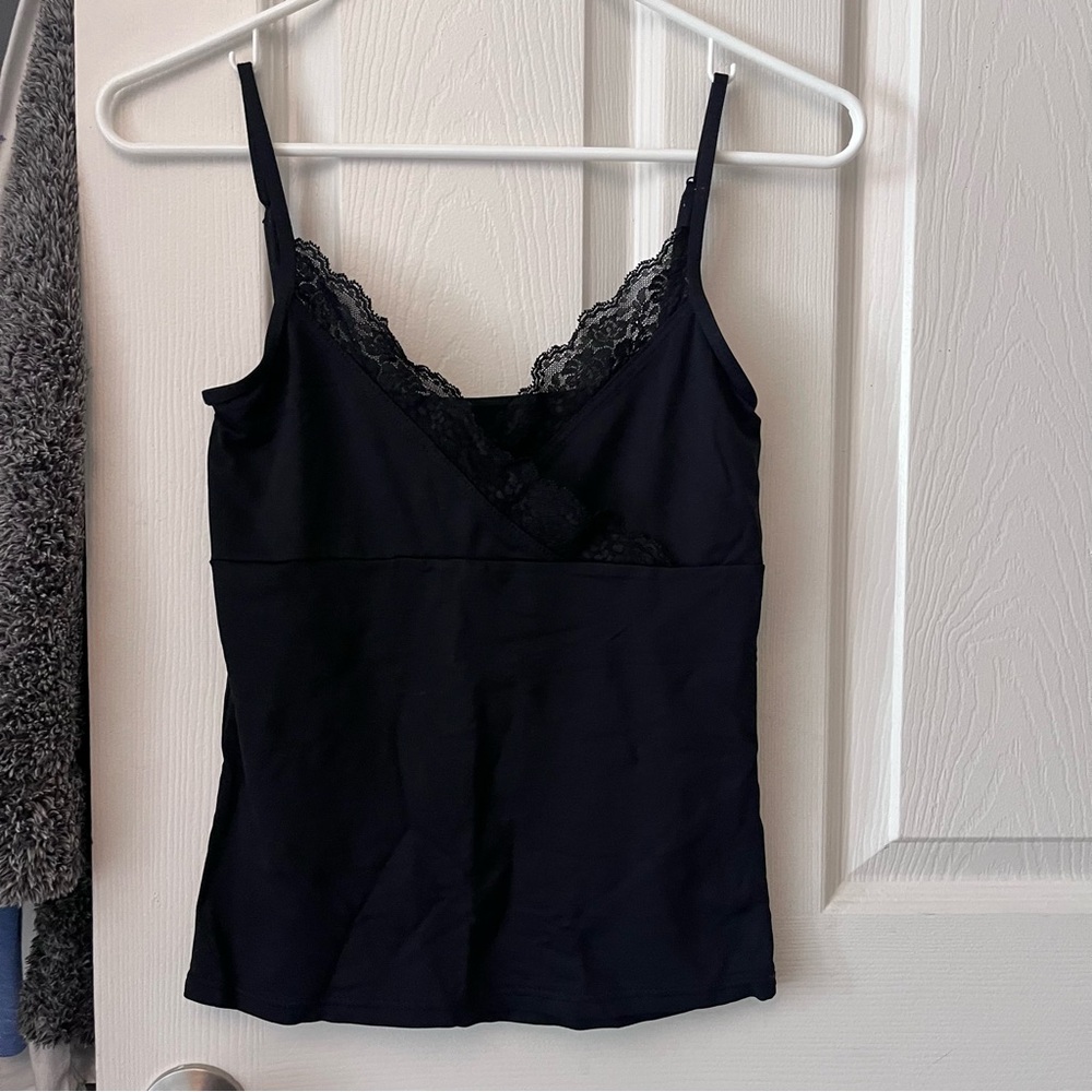 S/M Capezio Lace Trim Tank